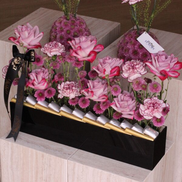 Long black acrylic FA/MC 05